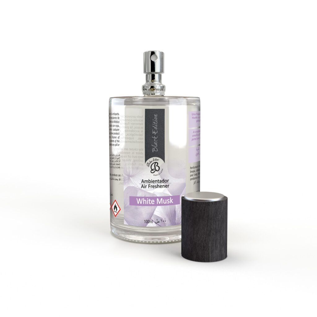 Perfumy do wnętrz Białe piżmo Black Edition
