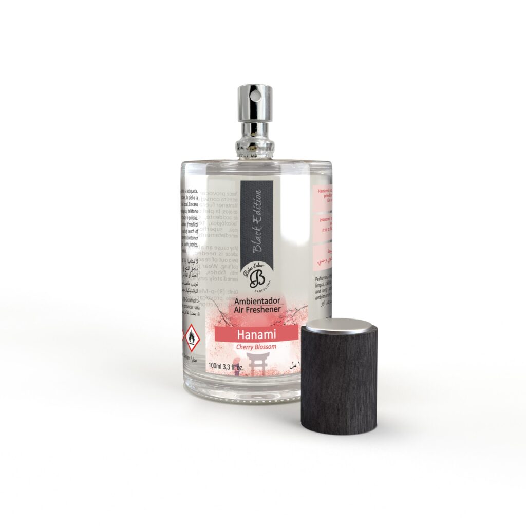 Perfumy do wnętrz Hanami japońska wiśnia Black Edition