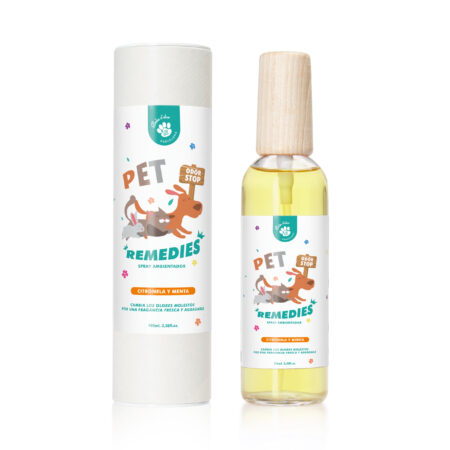 Spray Stop Odor Cytryna z miętą Pet Remedies