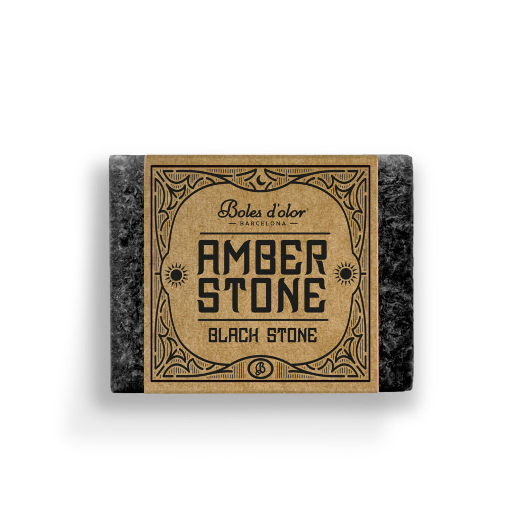 Wosk zapachowy Czarny kamień Amber Stone